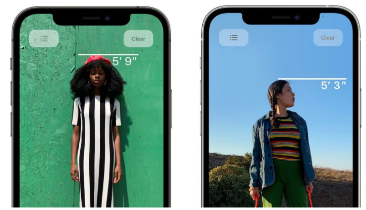 东郊镇苹果服务网点分享通过iPhone激光雷达测量身高方法教程 