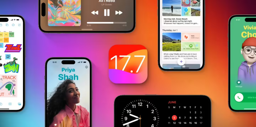 东郊镇苹果手机维修分享苹果 iOS / iPadOS 17.7.1 正式版推送 